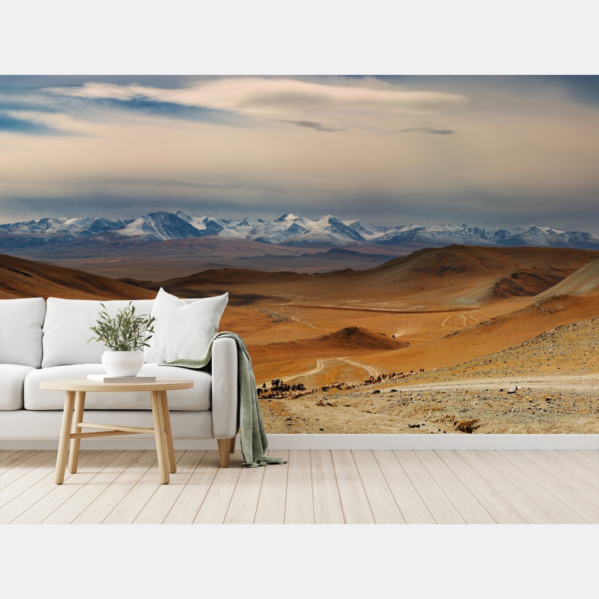 Fotomural ruta nómada en Mongolia occidental – Pixers®