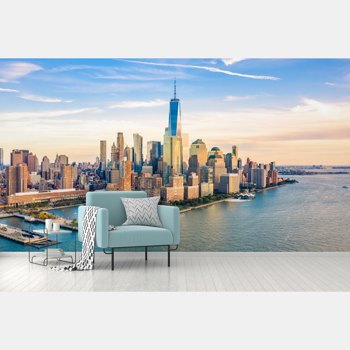 Fotomural vistas panorámicas de Nueva York al atardecer – Pixers® Fotomural vistas panorámicas de Nueva York al atardecer – Pixers®