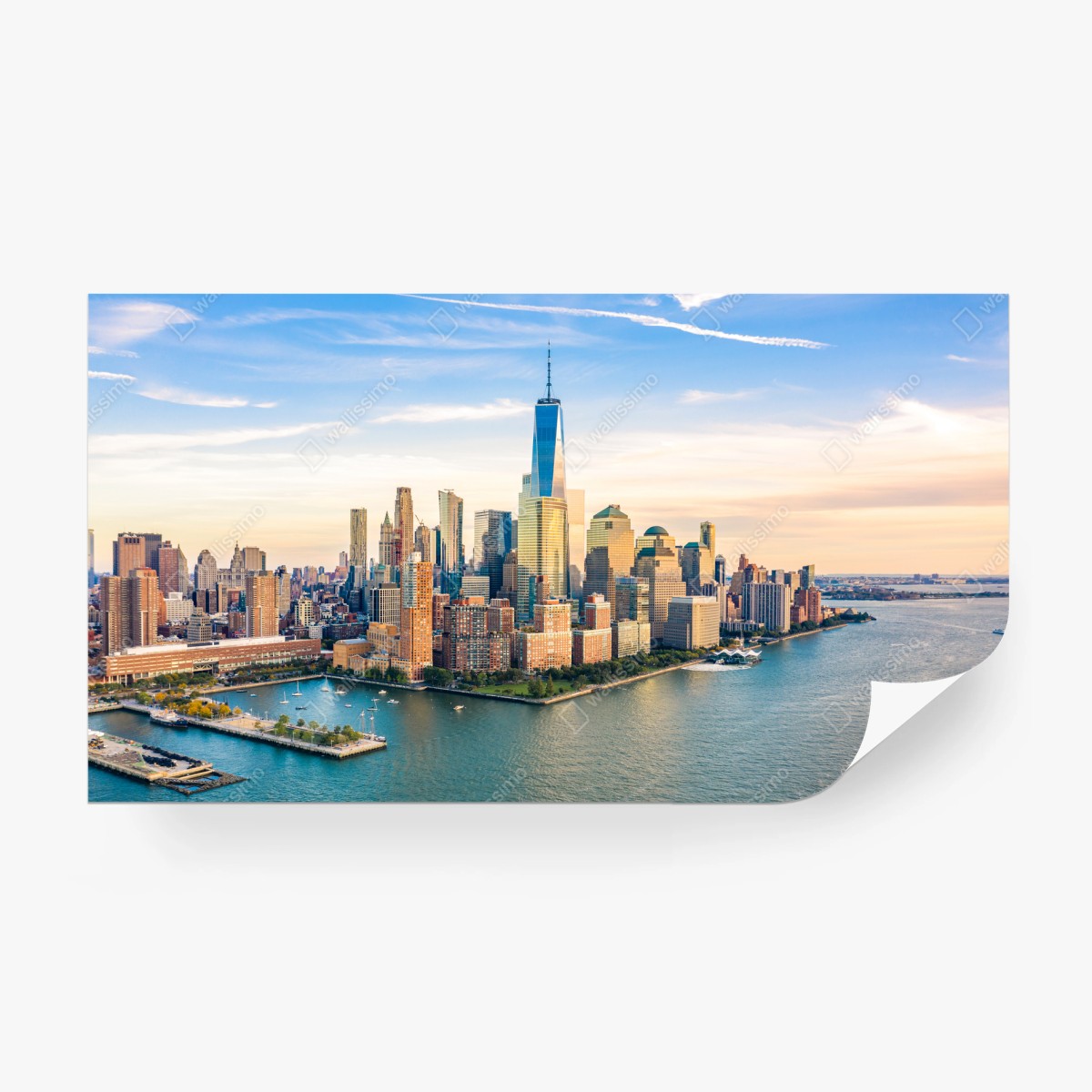 Fotomural vistas panorámicas de Nueva York al atardecer – Pixers® Fotomural vistas panorámicas de Nueva York al atardecer – Pixers®