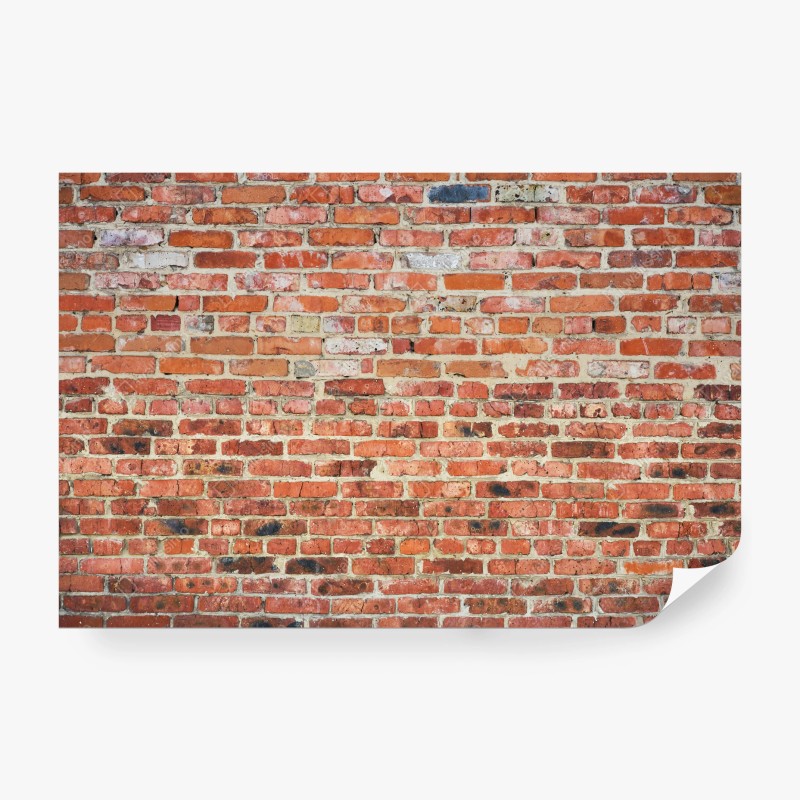 Fotomural muro de ladrillos rojos envejecido – Pixers® Fotomural muro de ladrillos rojos envejecido – Pixers®