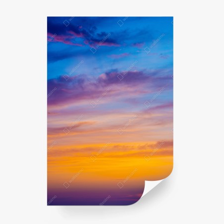 Fotomural cielo en degradado de atardecer – Pixers®