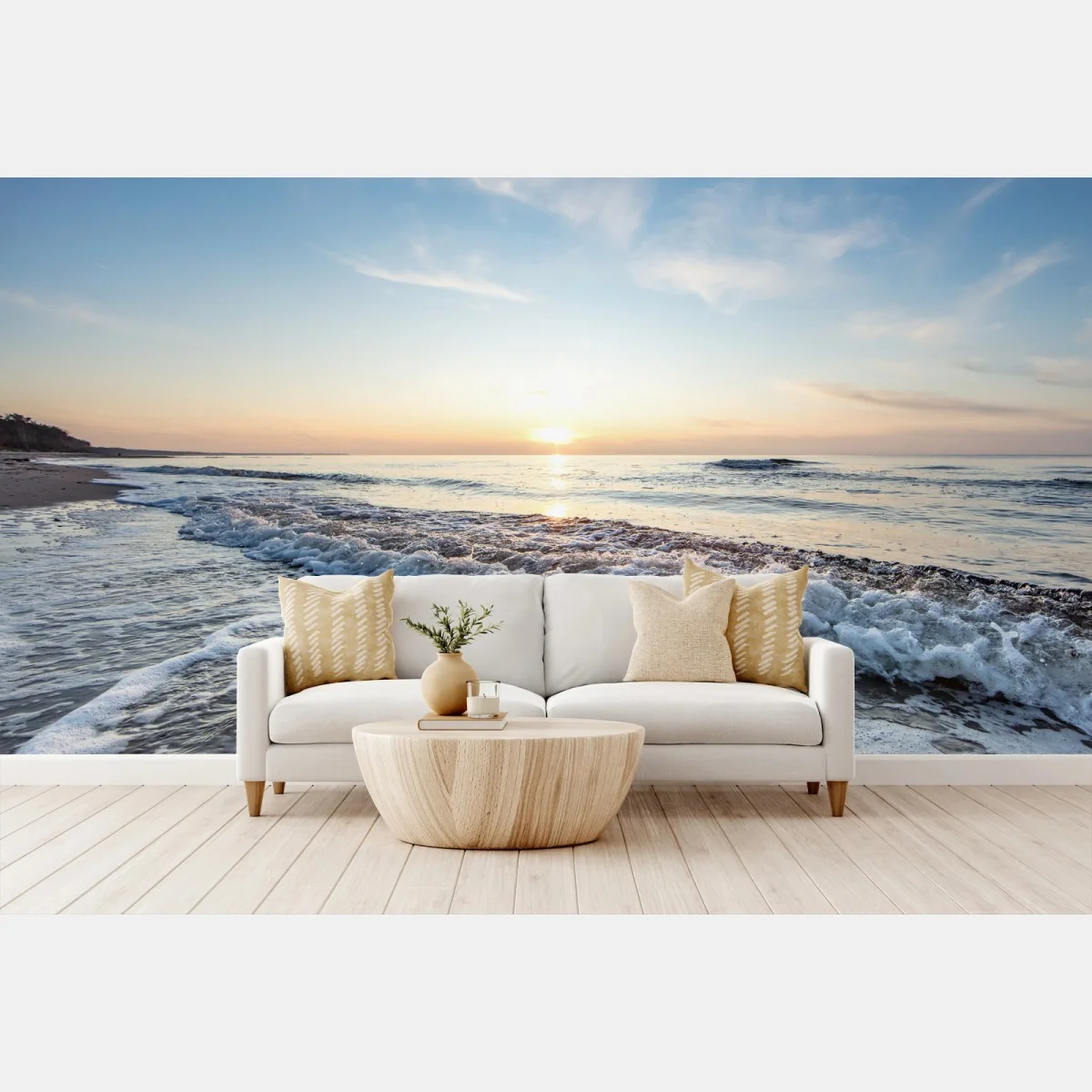 Fotomural amanecer sereno en la playa – Pixers® Fotomural amanecer sereno en la playa – Pixers®