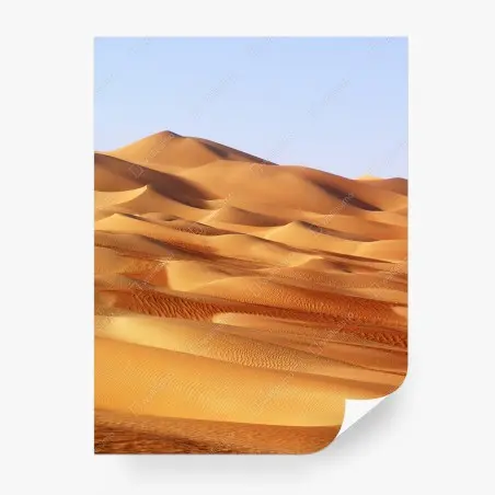 Fotomural dunas doradas de Abu Dhabi – Pixers®