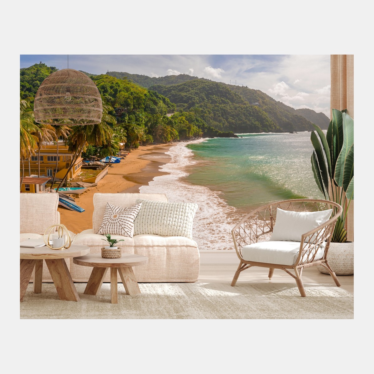 Fotomural playa tropical en Barbados – Pixers®