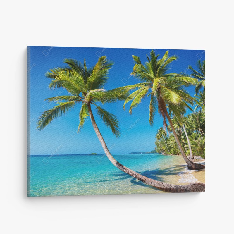 Cuadro en lienzo playa paradisíaca en Kood, Tailandia – Pixers®