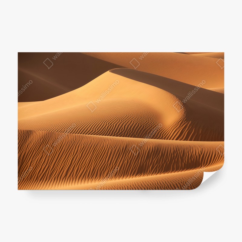 Fotomural DESIERTO ARENA DUNAS MINIMAL ORO PARA SALÓN