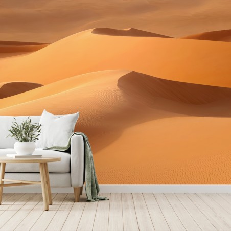 Fotomural DESIERTO DUNAS ARENA MINIMAL DORADO PARA SALA – Pixers®