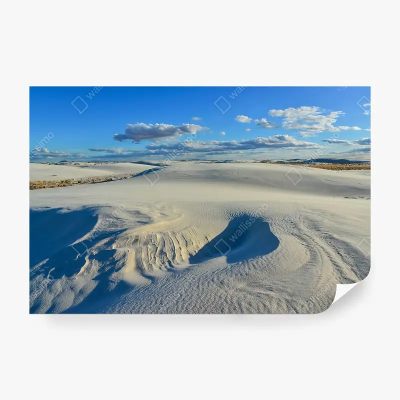 Fotomural ARENA BLANCA DUNAS PAISAJE CIELO PARA SALA DE ESTAR