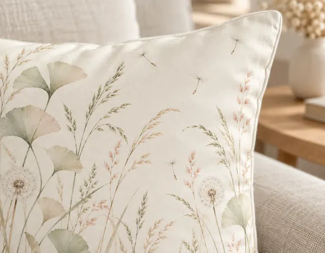 Poliéster liso en primer plano