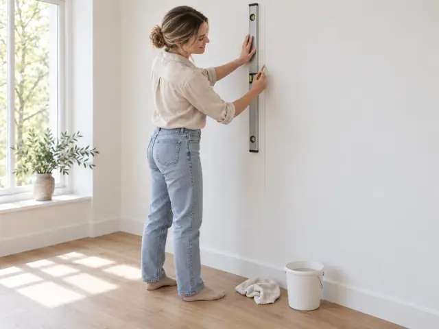 Paso 3: Prepare la pared